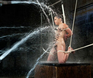 Juliette March The Pope in Taut Rope, Gruelling Punishment,